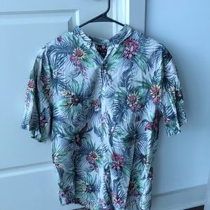 H&M Regular Fit Hawaiian Shirt (Large)